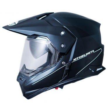 DUAL SPORT ĶIVERE MT HELMETS SYNCHRONY DUO SPORT SV SOLID A1 GLOSS BLACK